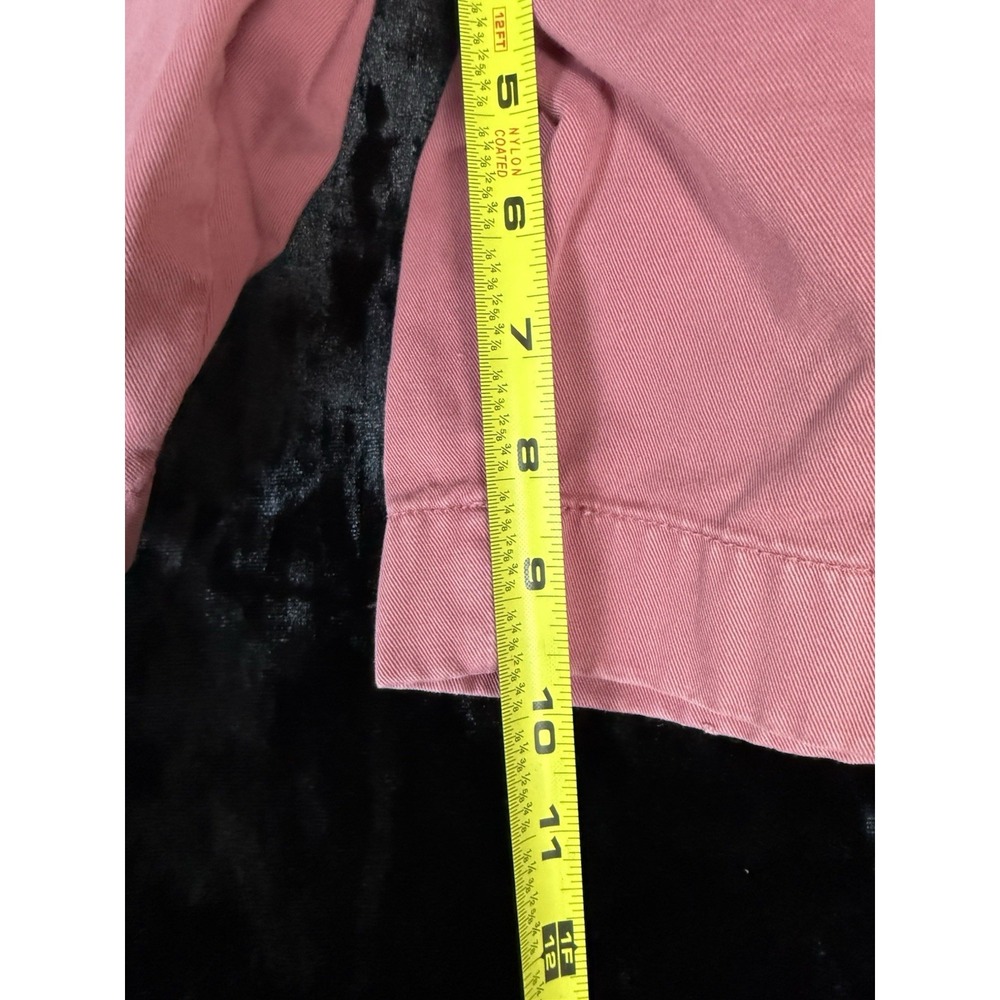 J.Crew Shorts Womens 33 Red Chino Stretch Flat Front‎ Pockets Casual - Picture 5 of 6